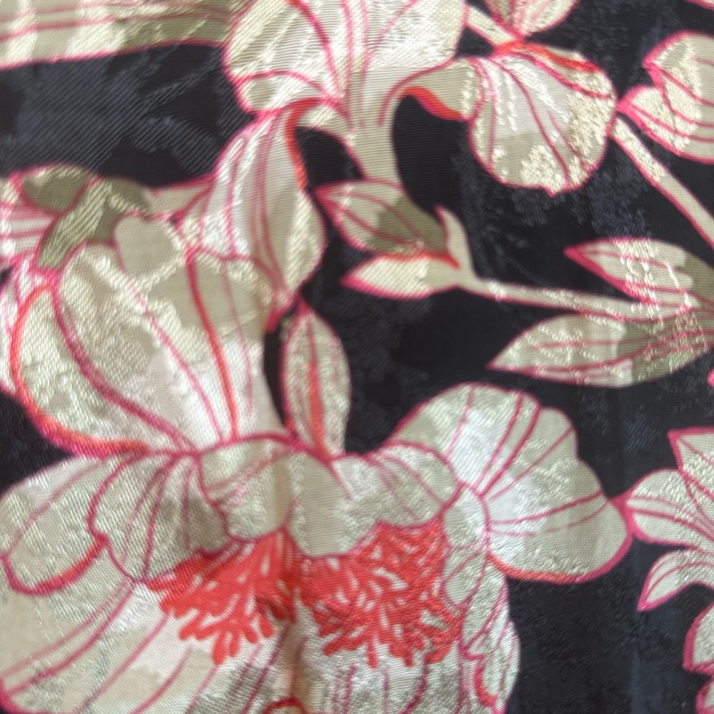 Anthropologie Harlyn Floral Boho Wide Leg Jumpsuit Balloon Sleeve S - Picture 12 of 14